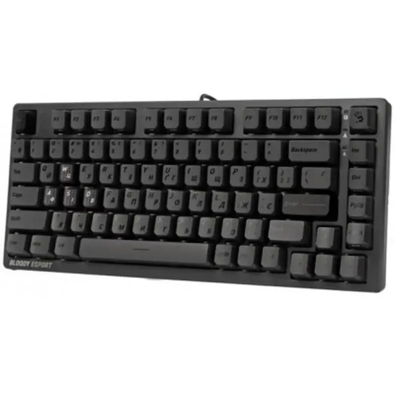 Клавіатура A4Tech Bloody MS76 USB UA Iron Grey (4711421003292) - фото 2