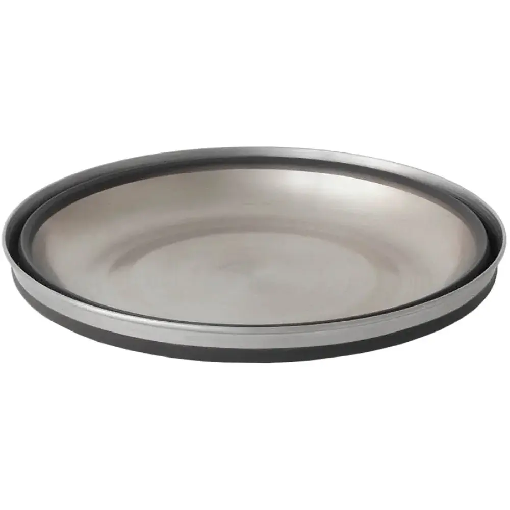 Миска Sea To Summit Detour Stainless Steel Collapsible Bowl M Beluga Black - фото 2