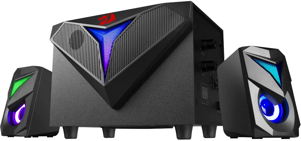 Акустическая система 2.1 Redragon 78149 Toccata Black - фото 2