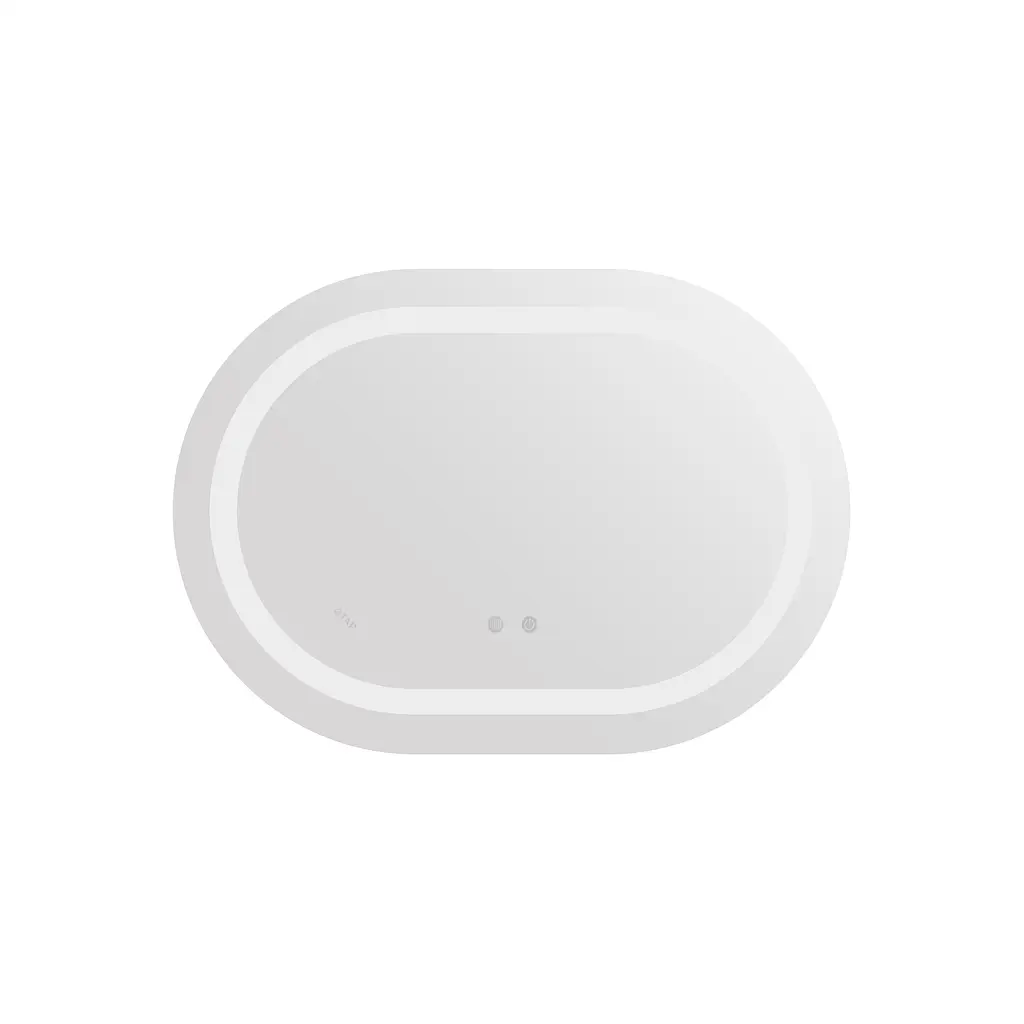 Дзеркало Qtap Gemini 650x900 з LED-підсвічуванням Touch, з антизапотіванням, з димером температури кольору (3000-6500K) Reverse QT2578R6590 - фото 3