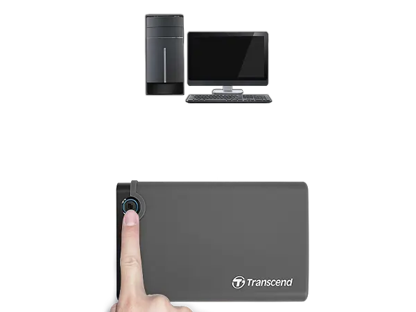 Зовнішня кишеня для HDD/SSD Transcend StoreJet 25CK3 2.5` SATA to USB 3.0 Rubber (TS0GSJ25CK3) [69861] - фото 4