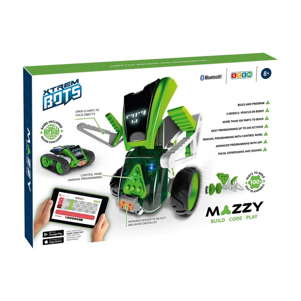 Интерактивная игрушка Blue Rocket Робот Mazzy STEM (XT380851) - фото 3