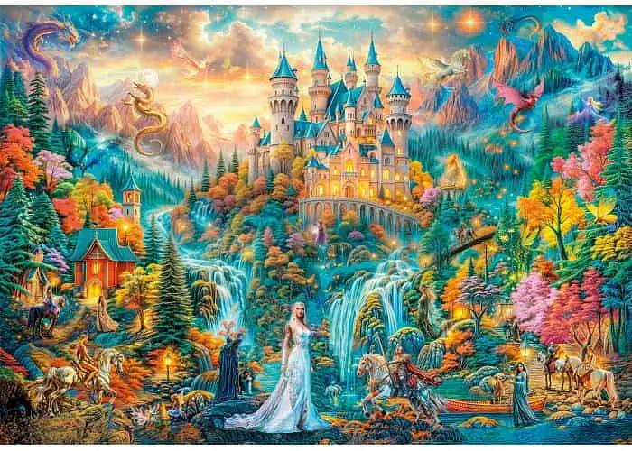 Пазл Clementoni High Quality Collection: Легенди прихованого королівства (High Quality Collection - Fantasy Legend of the Hidden Realm Puzzle - 2000 pcs.), 2000 ел. (32088) - фото 2