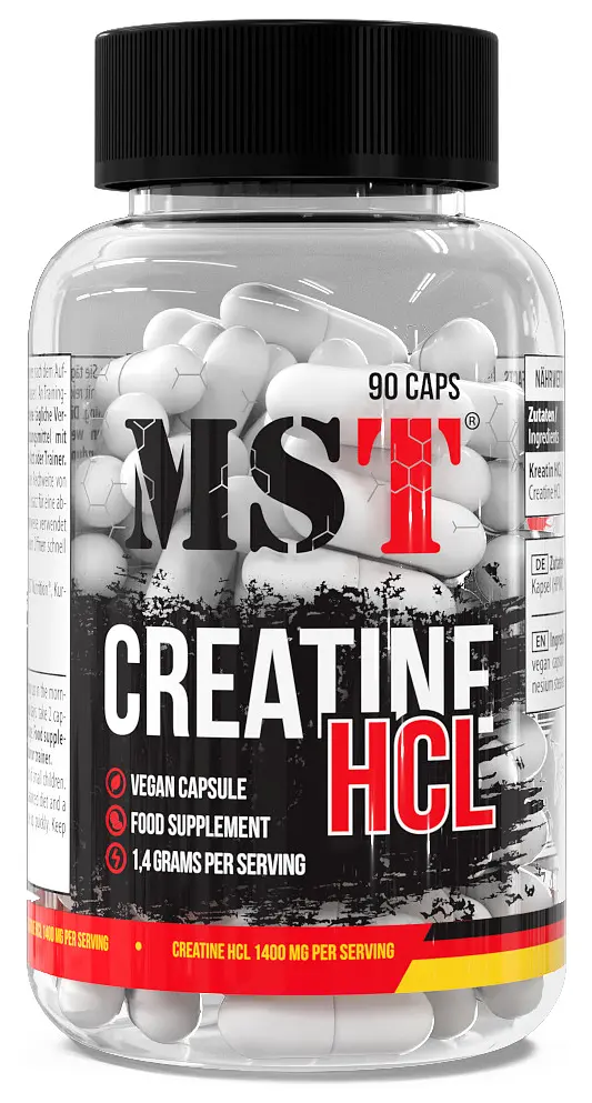 Креатин MST Nutrition Гідрохлорид Creatine HCL 700мг - 90 капсул
