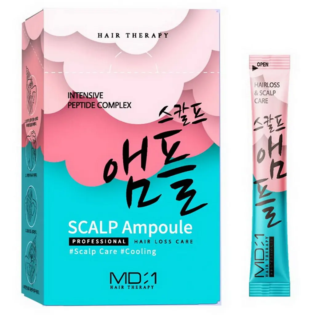 Філер для шкіри голови MD:1 Scalp Ampoule, проти випадіння волосся, 10 мл - фото 2