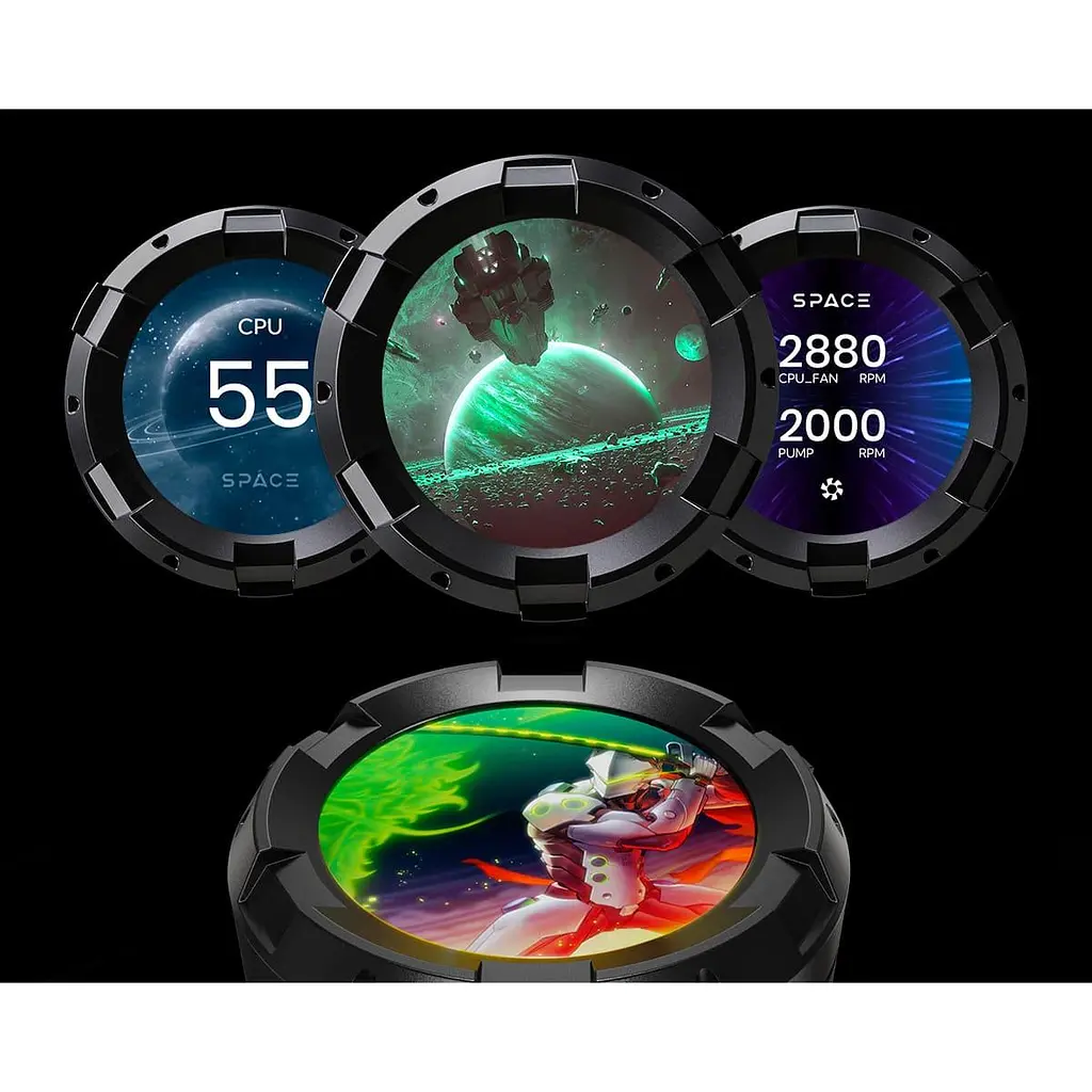 СВО ID-Cooling Space LCD SL360 (SL360) - фото 8