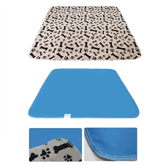 Багаторазова пелюшка для тварин Derby Beige Paws&Bones 80х90 см - фото 5