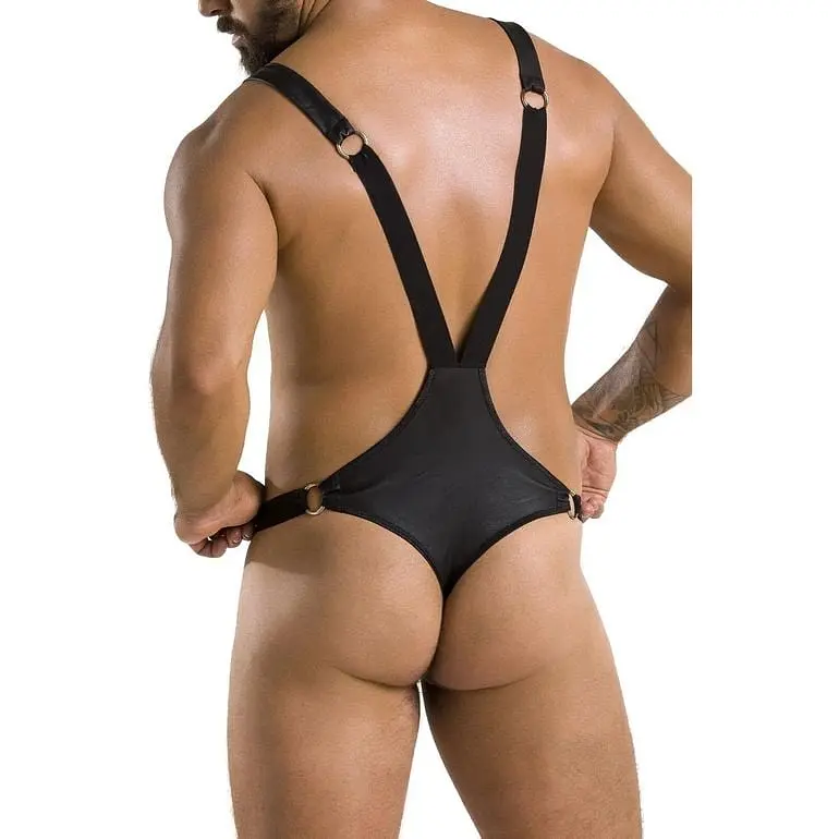 Мужское боди Passion 028 Body Harry black L/XL - фото 2