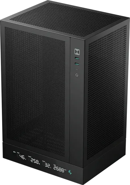 Корпус DeepCool CH170 Digital Black (R-CH170-BKNPI0D-G-1) - фото 4