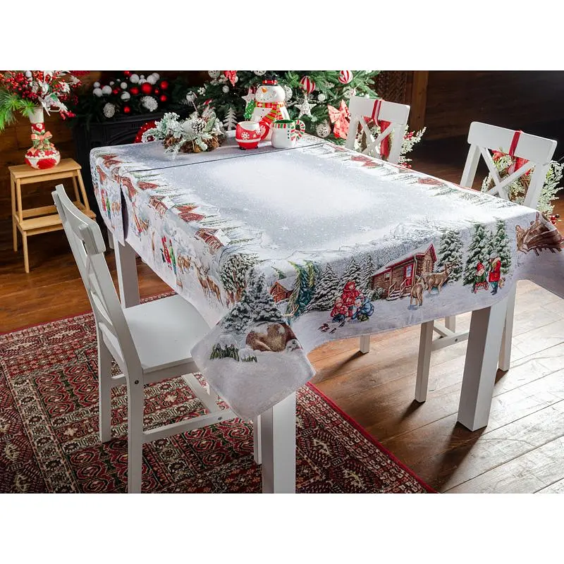 Скатерть Lefard Home Textile Bernard гобеленовая 320х140 см (732-198) - фото 4