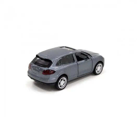 Автомодель - Porsche Cayenne S (серебристый серый) - фото 8