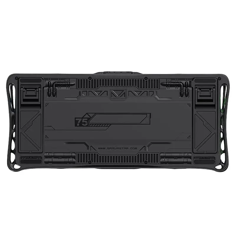 Клавиатура GravaStar Mercury V75 80keys Magnetic Jade Pro 8K USB-A RGB Stealth Black (GSV75_XTAL_BLK) - фото 4