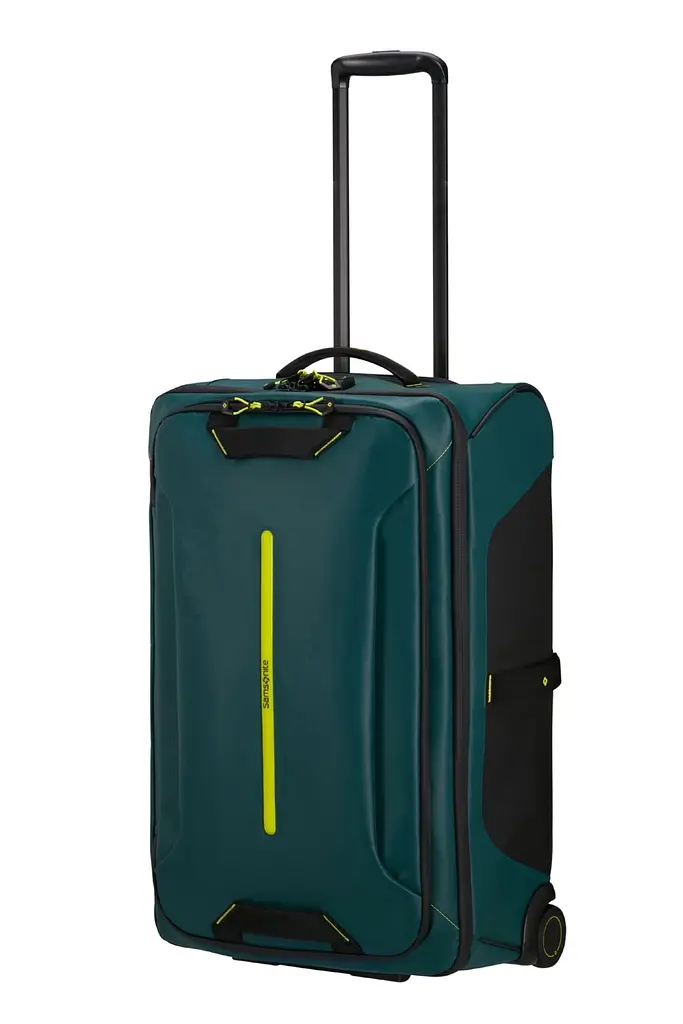 Дорожня Сумка На Колесах Samsonite ECODIVER DARK TEAL/LIME 67x43x28 KH7*71013 - фото 4