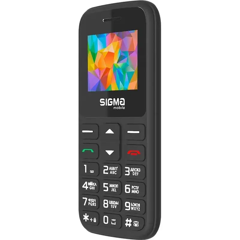 Телефон SIGMA Comfort 50 HIT2020 (black) - фото 2