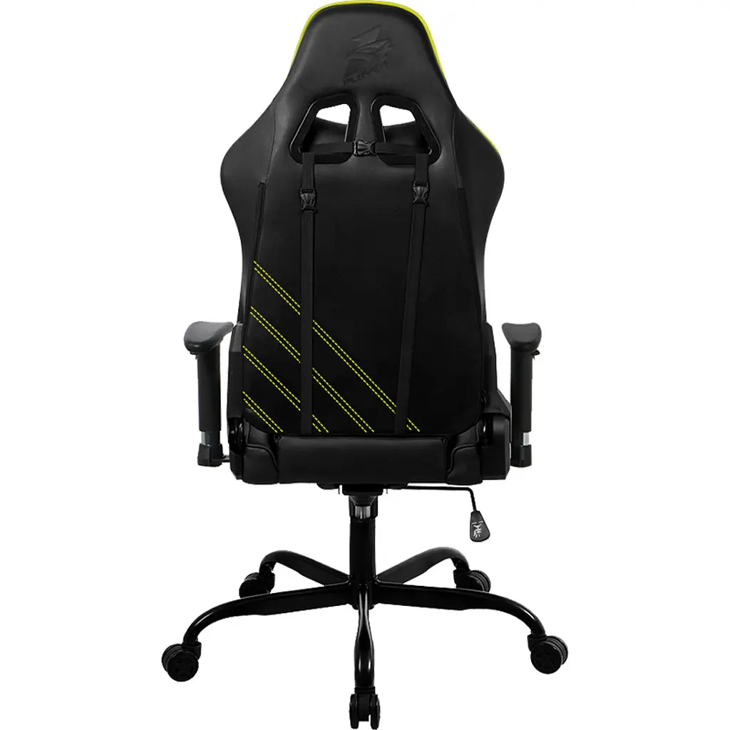 Геймерське крісло 1stPlayer S02 Black/Yellow [108006] - фото 2