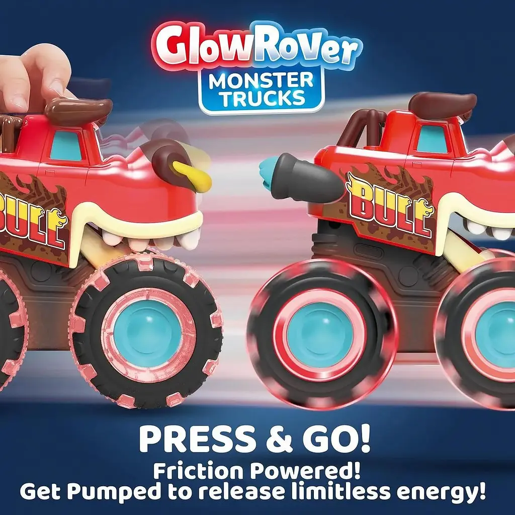 Іграшкові машини JOYIN Monster Truck Luminous - фото 3