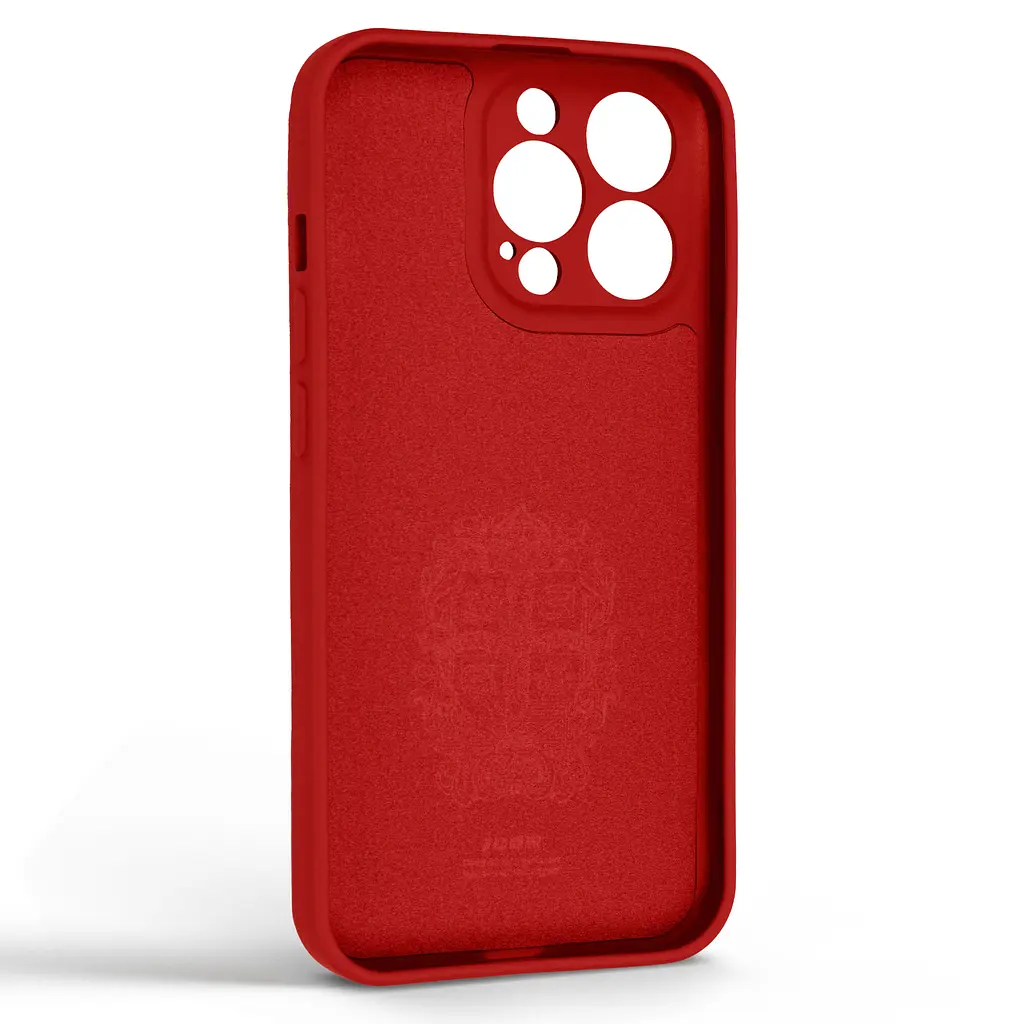 Силиконовый чехол для Apple iPhone 13 Pro, Icon Ring, красный, панель-накладка, с кольцом-подставкой на 360°, противоударный, возможность использования магнитных держателей, ArmorStandart (ARM68664) - фото 2
