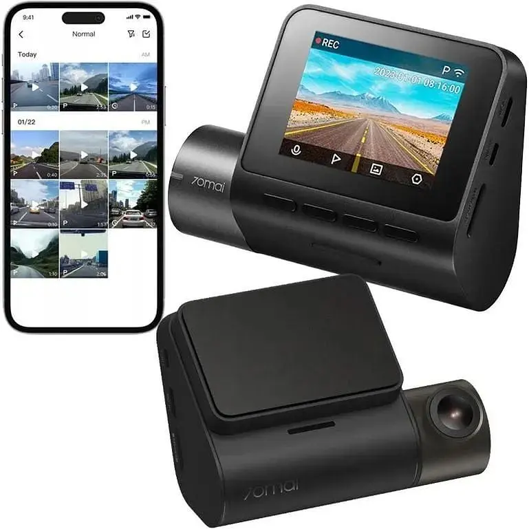 Відеореєстратор 70mai Smart Dash Cam A200-1 + 2 камера - фото 9
