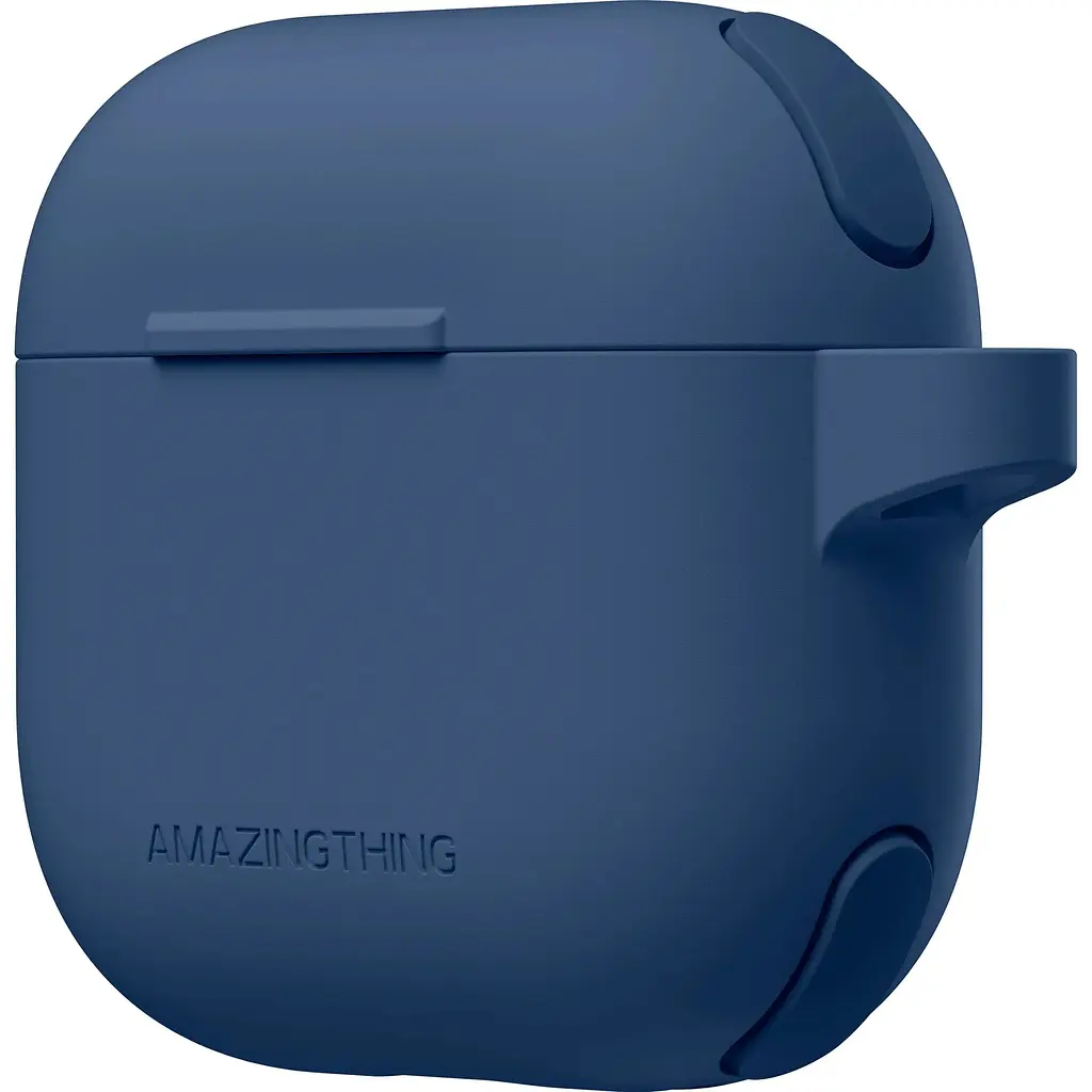 Чехол AmazingThing Omni GripClip Case для Apple AirPods 4 Titan Blue (APRO4OMDB) [131103] - фото 3
