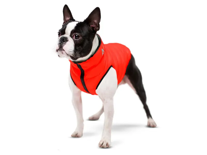 Курточка для животных Airy Vest двусторонняя M 40 красно-чёрная (1828) - фото 4
