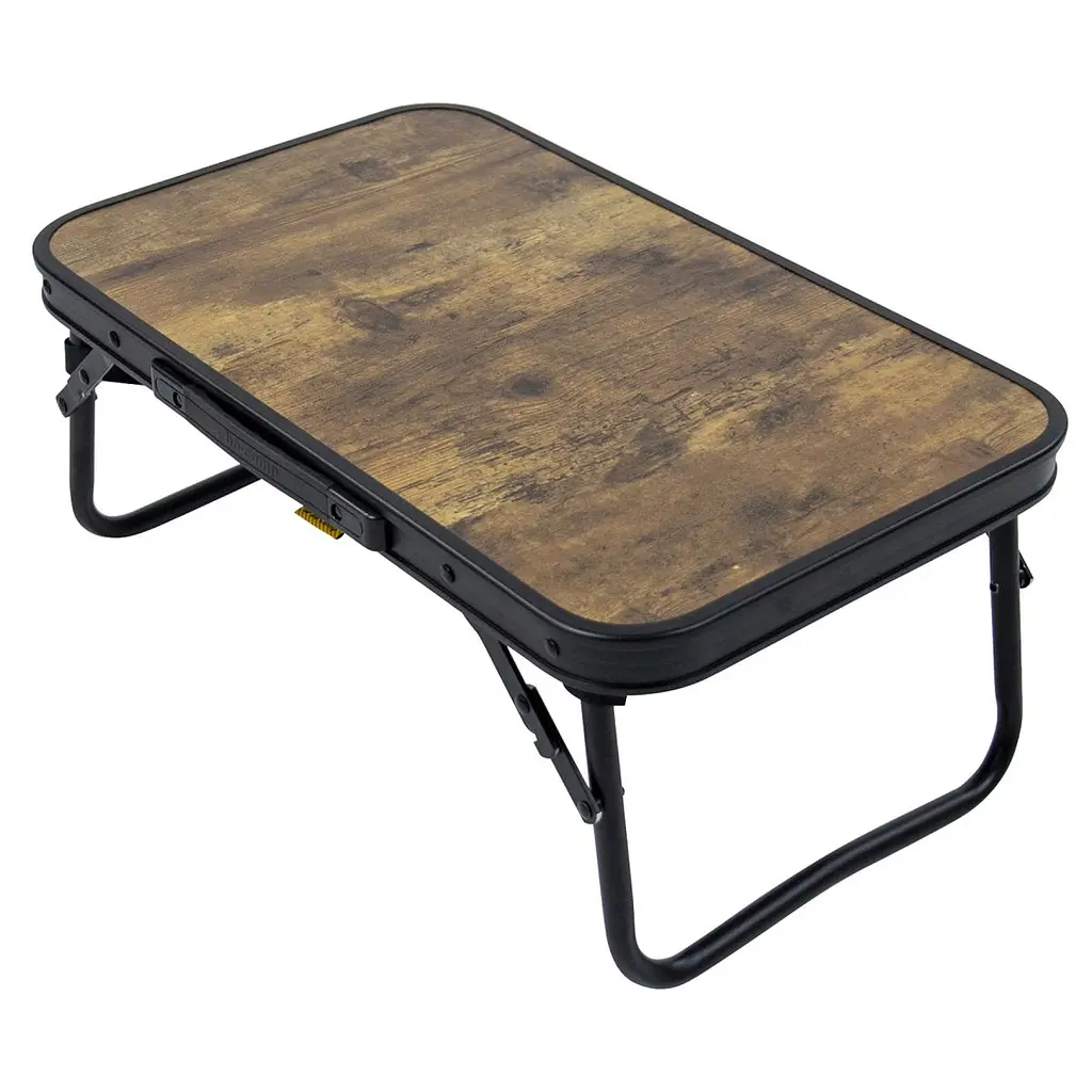 Стіл Bo-Camp Woodbine Compact 56x34 cm Black/Wood look (1404190) - фото 7