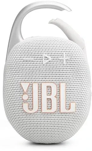 Портативна колонка 1.0 Clip 5 White, 7 Вт, Bluetooth, живлення від акумулятора JBL teh0029018 - фото 2