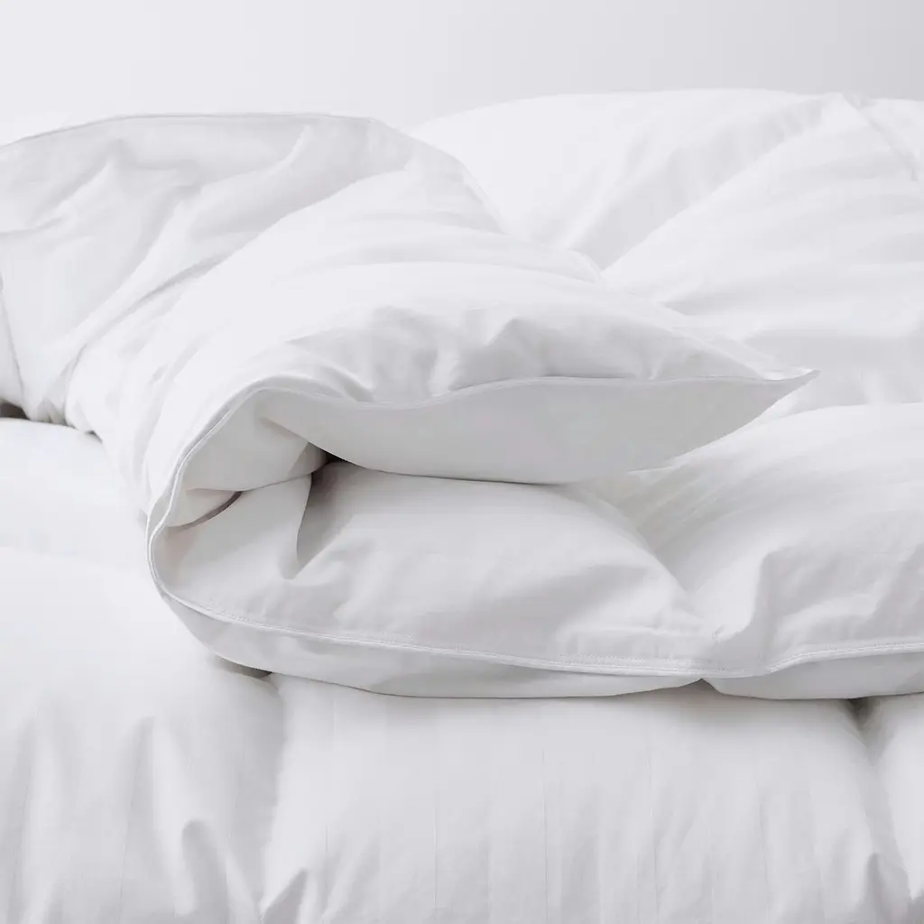 Дитяча ковдра Cosas сатинова 4 сезони 110х140 см Snow біла (Quilt_110х140_DSeason_Viscose_StrSatin-White) - фото 5