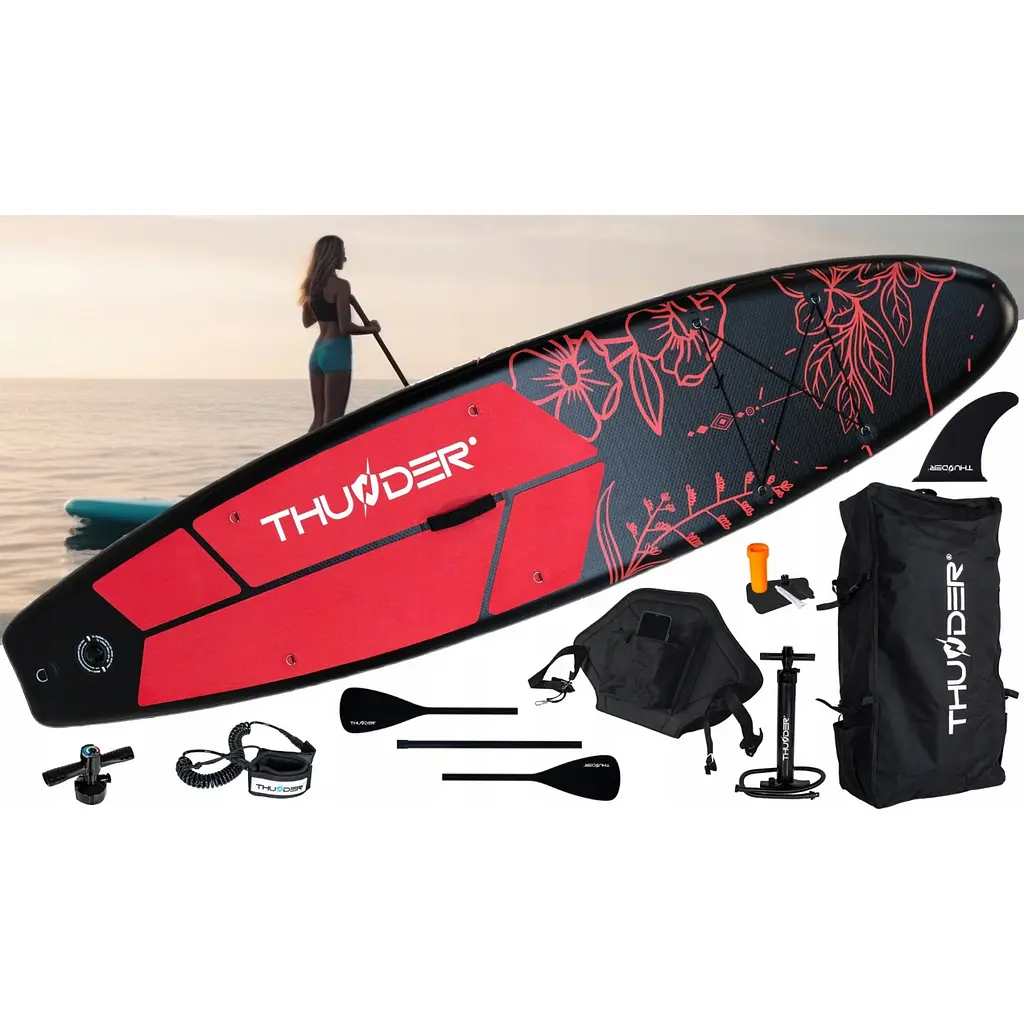 Надувна дошка SUP THUNDER COAST MOTH 320 см з веслом - фото 9