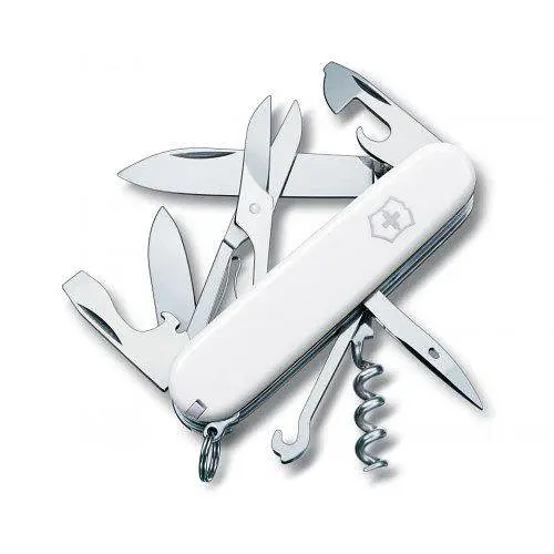 Ніж Victorinox Climber 91мм,14функ,біл