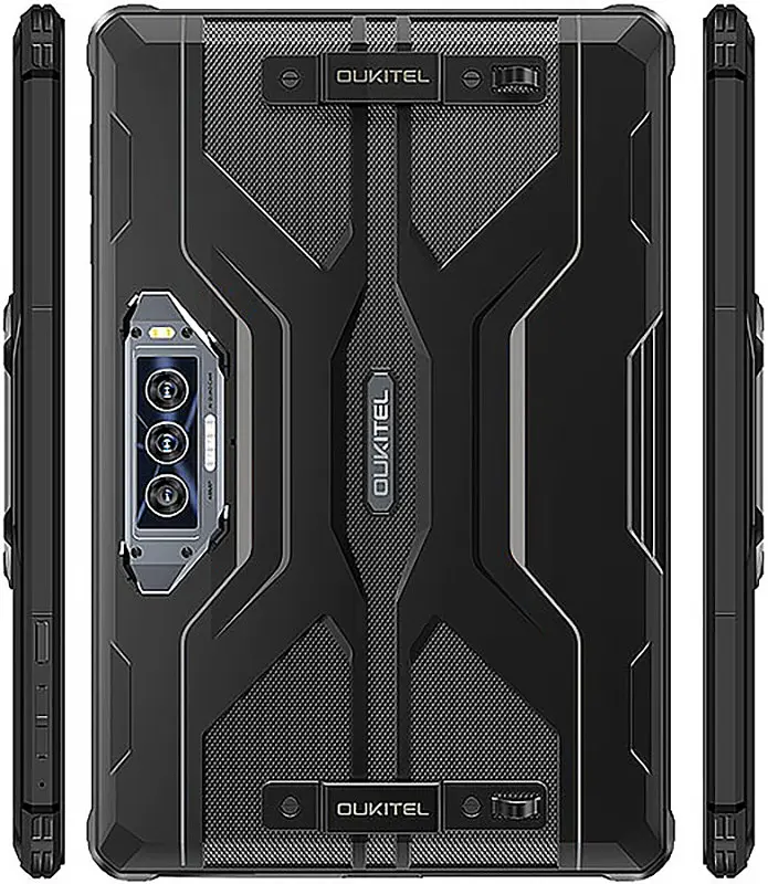 Планшет Oukitel RT8 11 FHD+ /6GB/256GB/ G99 /20000mAh/48+32Мп Night/IP69K/NFC/LTE Чорний з тримачем - фото 4
