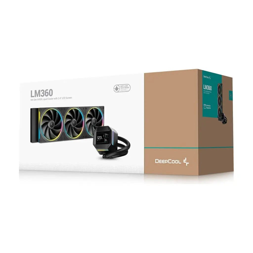 Система рідинного охолодження Deepcool LM360 Black (R-LM360-BKDMMC-1) - фото 6