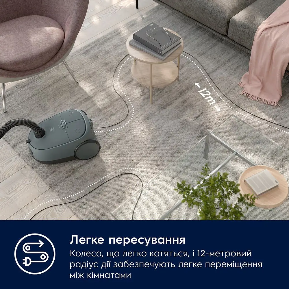 Пилосос Electrolux EB61C1OG - фото 12