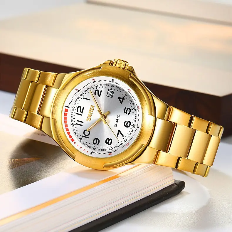 Наручные часы мужские 9320GDSI Gold-Silver Skmei acs0030920 - фото 3