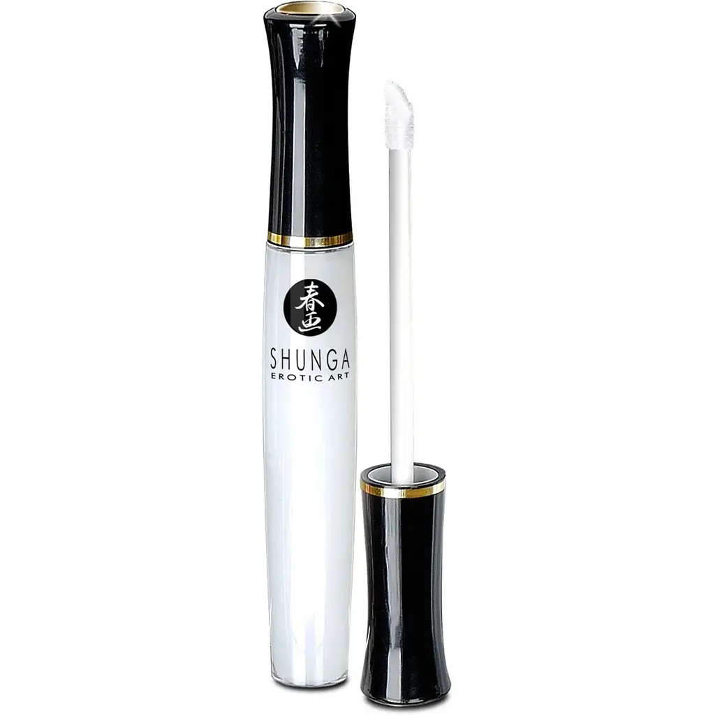 Стимулювальний блиск для губ Shunga LIPGLOSS - Coconut Water (10 мл) - фото 2