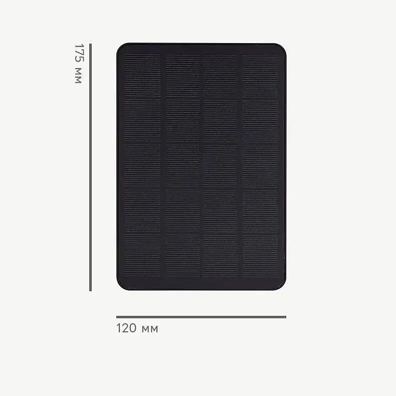 Солнечная панель Semi 10W для уличных IP-камер White - фото 4