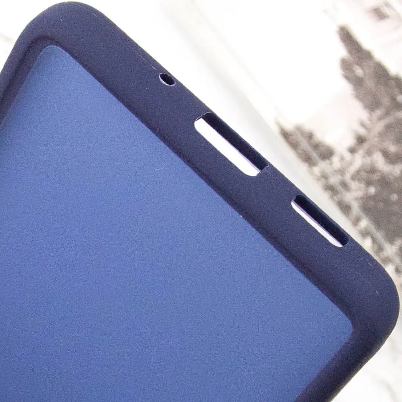 Чохол TPU+PC Lyon Frosted для Motorola Moto G24 / G04 / E14 Navy Blue - фото 6