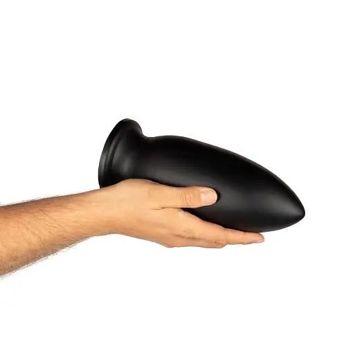 Анальна пробка Buttr General Elite Force Yellow Dog 25 см (чорний) - фото 5