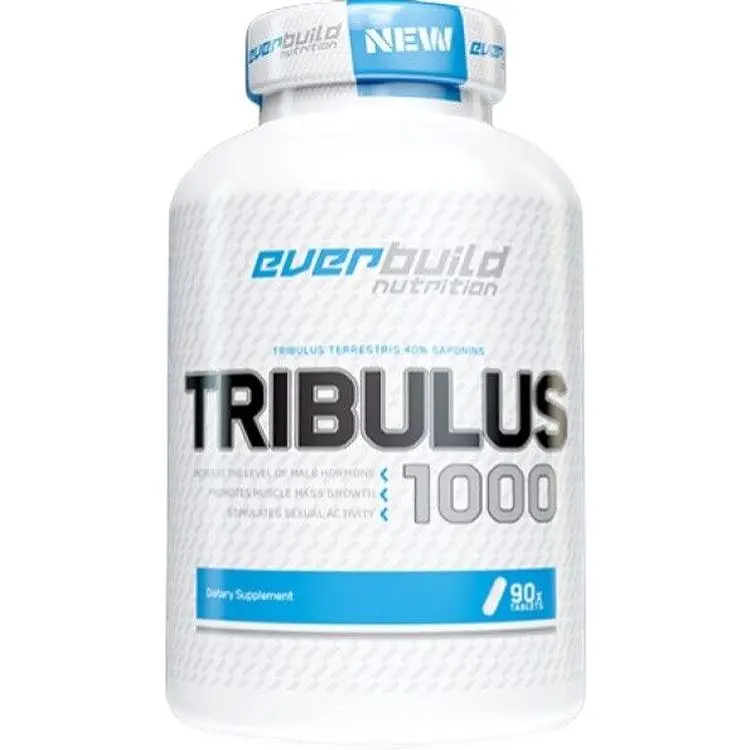 Стимулятор тестостерона Everbuild Nutrition Tribulus 1000, 90 таблеток - фото 1