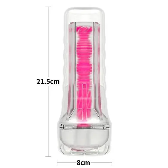 Мастурбатор Lumino Play Masturbator Pink Glow 8.5" - фото 3