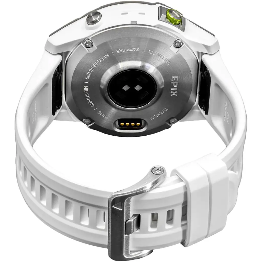 Смарт-часы Garmin Epix [Gen 2] Sapphire Edition 47mm White Titanium with Carrera White Band [010-02582-20/21] [84485] - фото 3