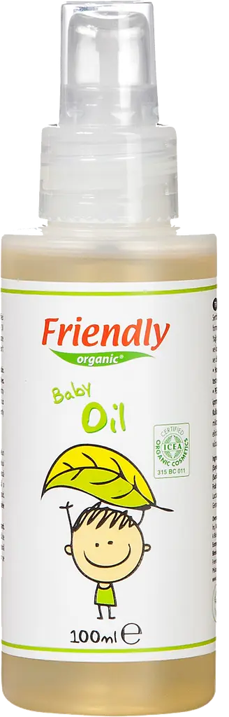 Дитяче органічне масажне масло Friendly Organic, 100 мл - фото 2