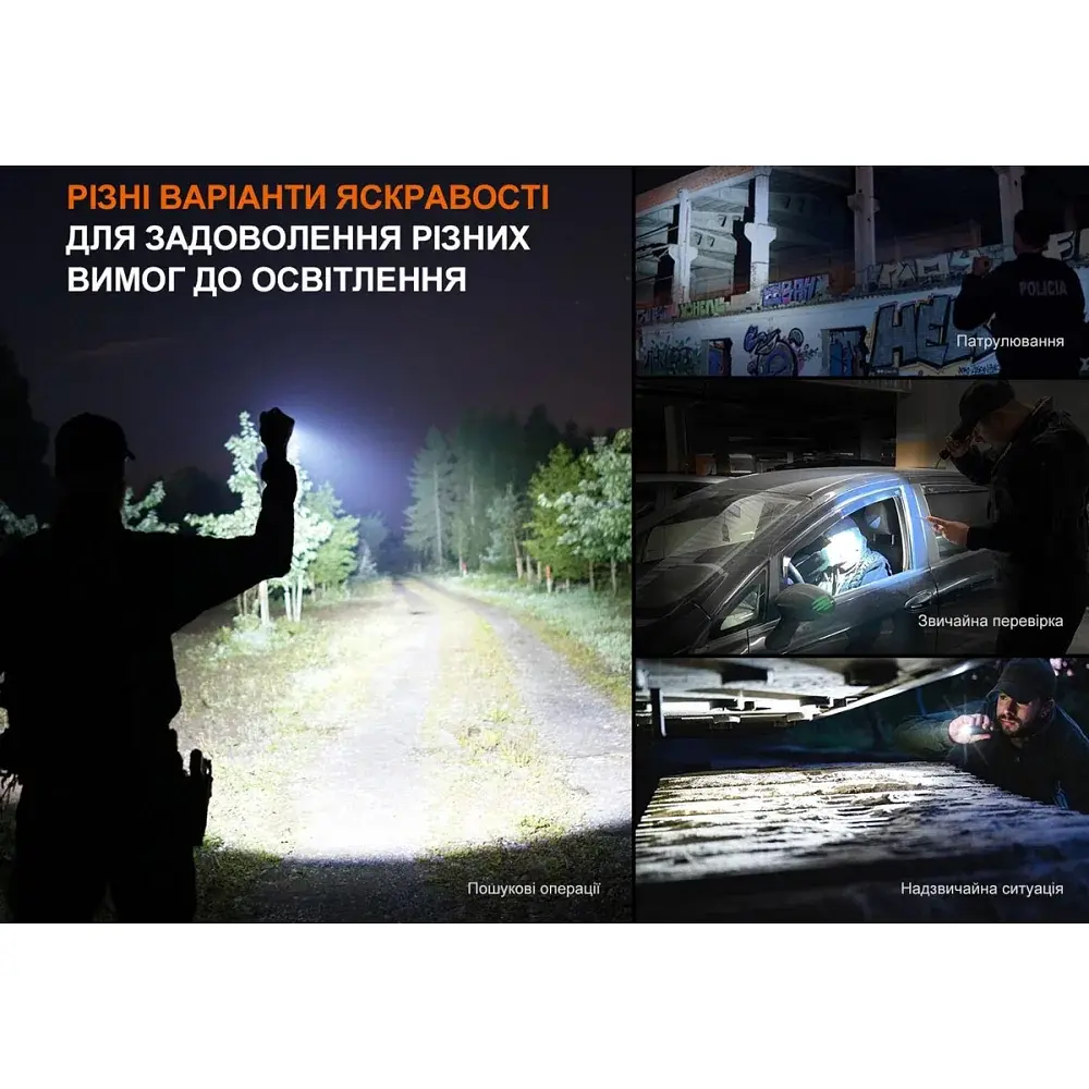 Ліхтар Fenix TK22R Black - фото 10