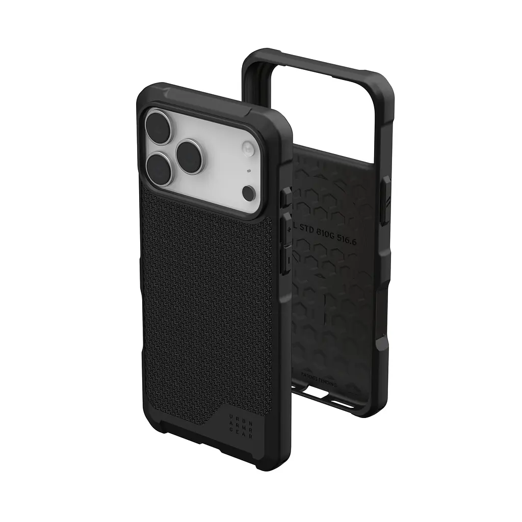 Чохол UAG для iPhone 17 Pro Max, Metropolis LT MagSafe, Kevlar Black teh0019546 - фото 9