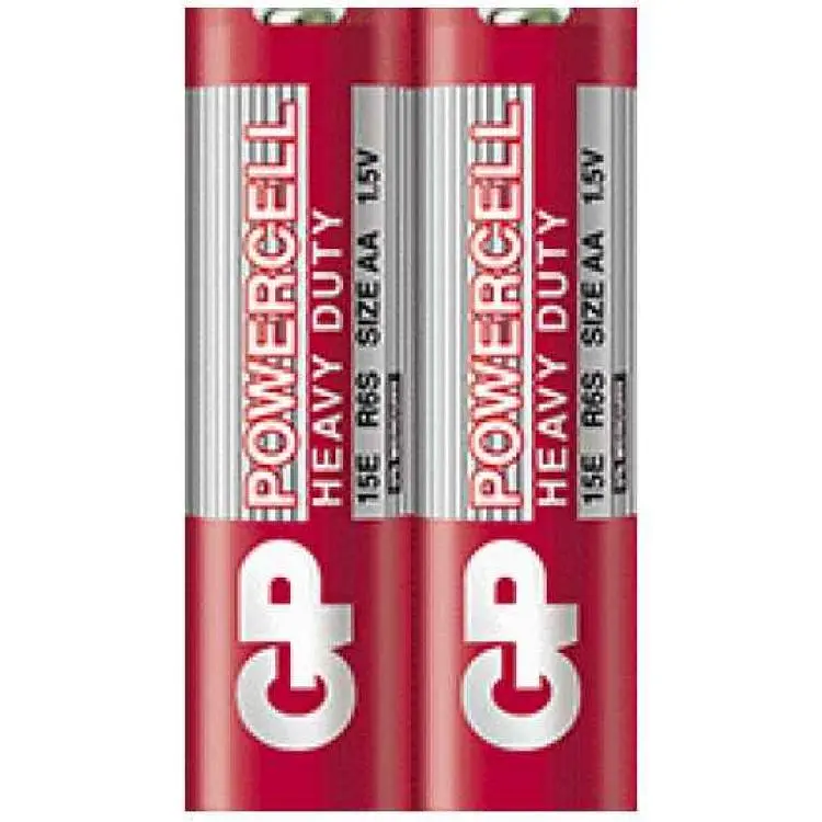 Батарейка GP R06 2шт POWERCELL 1.5V сольова, 15ERE
