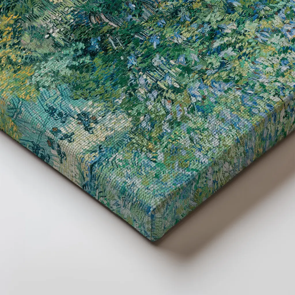 Інтер'єрна картина Кущ бузку, Вінсент ван Гог, Vincent van Gogh, Lilac Bush, інтер'єрний декор, 60×80 см (id6664) - фото 3