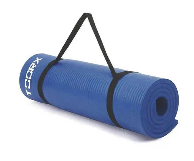 Килимок спортивний Toorx Fitness 172 х 61 х 1,2 см для йоги та фітнесу Blue (MAT-172) - фото 2