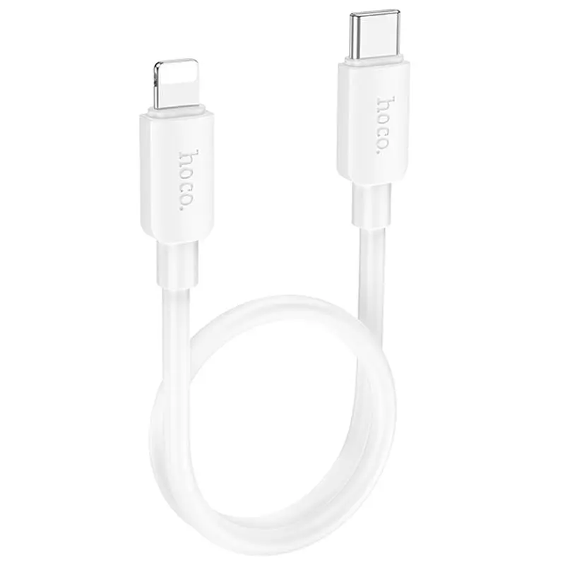 Дата кабель Hoco X 96 Hyper Type-C to Lightning 20 W (1 m) White
