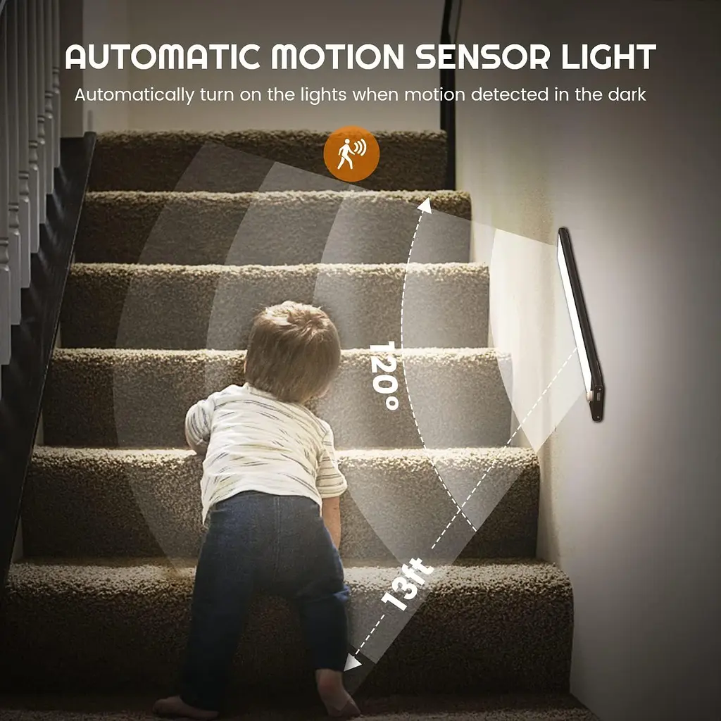 Світильник з датчиком руху Yeelight Motion Sensor Closet Light A40 400mm Black (YLBGD-0045) [156578] - фото 8