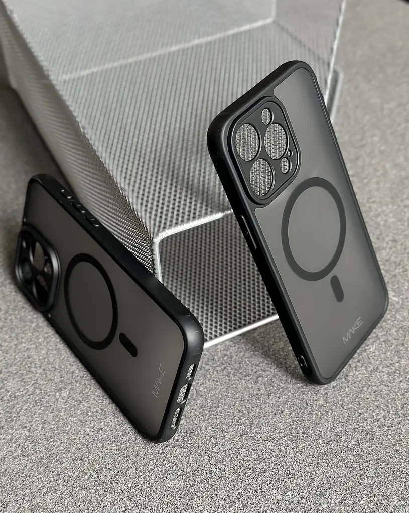 Чохол MAKE Apple iPhone 15 Pro Max Frame Magnet Black - фото 3