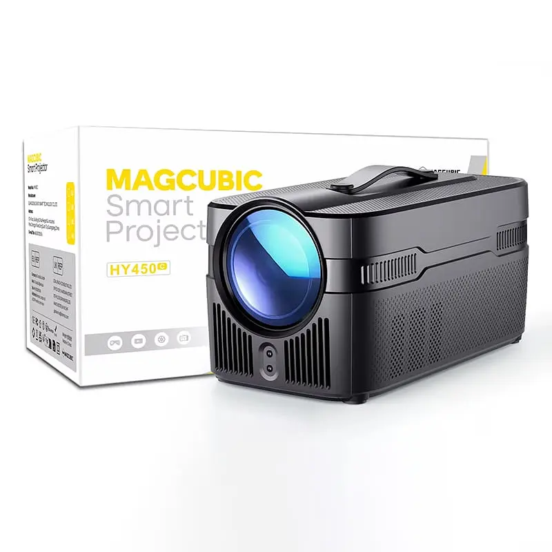 Мультимедійний смарт проектор з автофокусом Magcubic HY450C H713 1080P 2/32 Гб 900 ANSI Android 11 - фото 2
